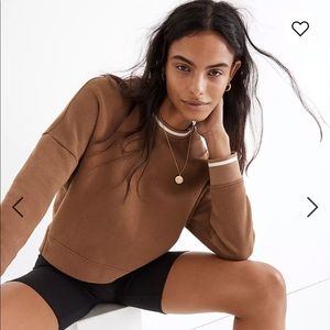 MWL Betterterry Ringer Crop Sweatshirt